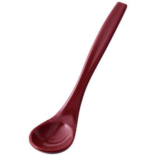 えびす 鶴首スプーン 朱 5-1179-2
