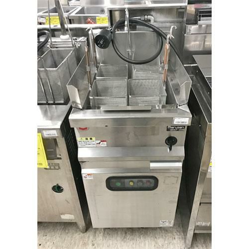 中古】電気冷凍麺釜 マルゼン MREF-046 幅400×奥行600×高さ800 三相
