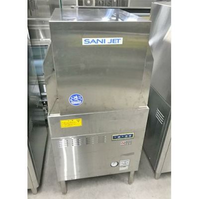 中古】食器洗浄機 日本洗浄機 SD74EA6 幅600×奥行600×高さ1290 三相
