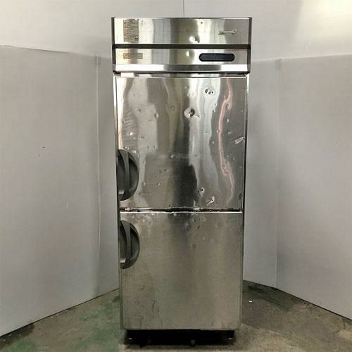 業界最長1年保証】【中古】縦型冷凍庫 ホシザキ URN-082FM6(改