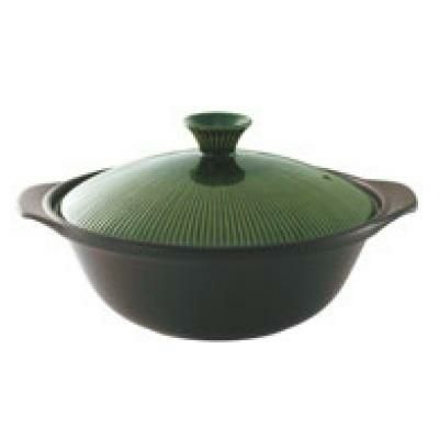 土鍋【サーマテック 直火土鍋 6.5号 オリーブ TDF02】TDF01