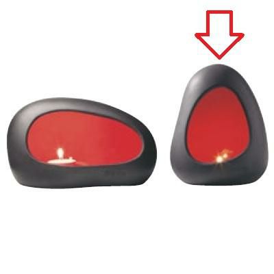 照明 【メニューマグマストーン レッド 20cm 4750339】 4750339/