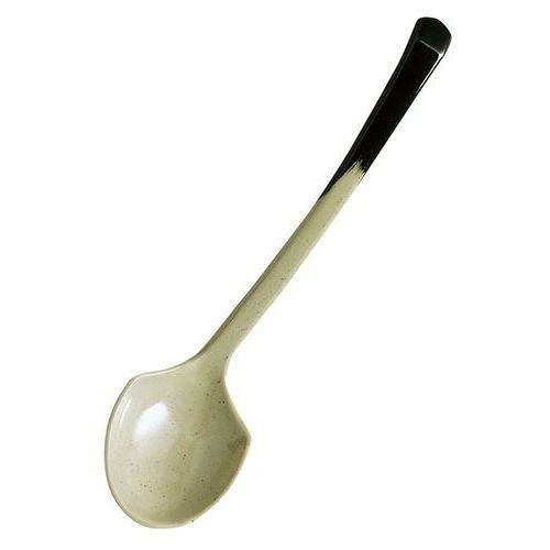 【メラミン ラーメンお玉 C-69 マーブル黒】56×218