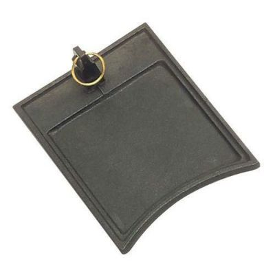 アルミ くわ型 陶板焼 小