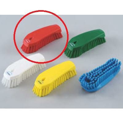 ヴァイカン ハンドブラシ ハードタイプ ３８９０ レッド