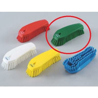 ヴァイカン ハンドブラシ ハードタイプ ３８９０ グリーン