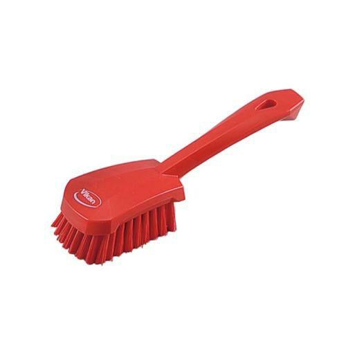 ブラシ 【ヴァイカン ハンドル付ブラシ ハードタイプ 4192 レッド】 / 70×250 /【グループA】