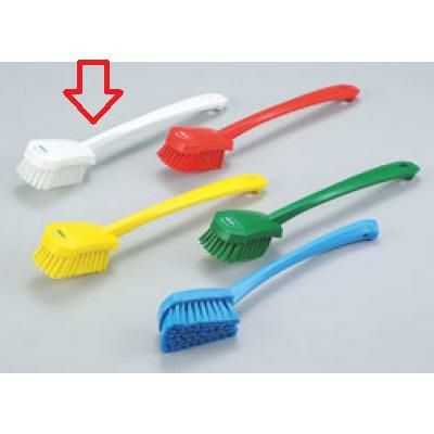 ヴァイカン 長柄ハンドル付ブラシ ハード ４１８６ ホワイト