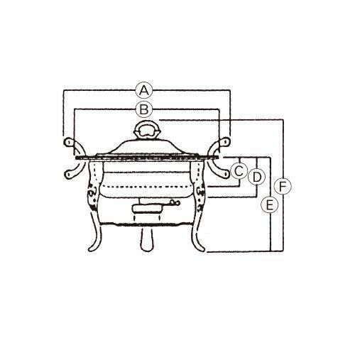 SW 18-8 共柄 丸チューフィングディッシュ用外鍋10インチ