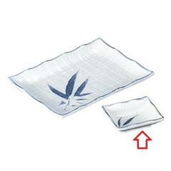 千代口 【布目呉須笹 角千代口】 幅85mm×奥行70mm×高さ23mm【グループB】【プロ用】