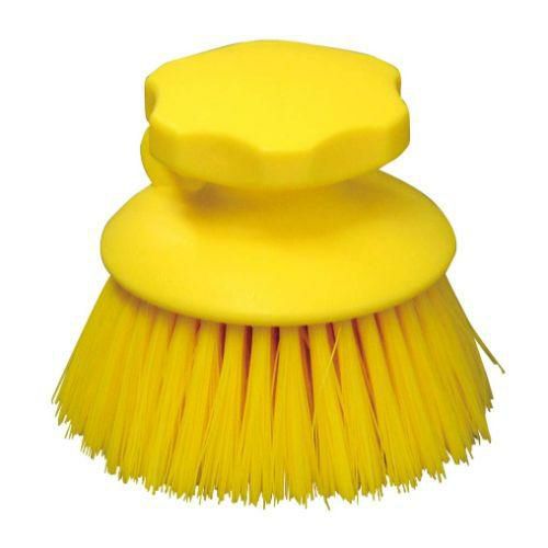 ＨＰハンドブラシ 丸型 イエロー ５５８６３
