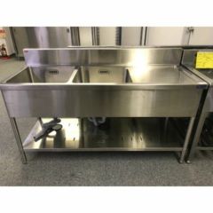 2槽シンクゴミ籠付き 1000x600x780(+145) 楽天市場】二槽シンク w1000*d450*h800の通販