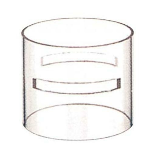 トレイ 【ブッフェステーション ユニットベース クリア(連結用カット付)C1210(S)φ120×100】 C1210/