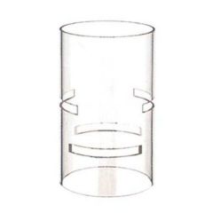 ブッフェステーション ユニットベース クリア(連結用カット付)C1220(M)φ120×200