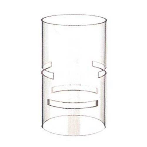 ブッフェステーション ユニットベース クリア(連結用カット付)C1220(M)φ120×200