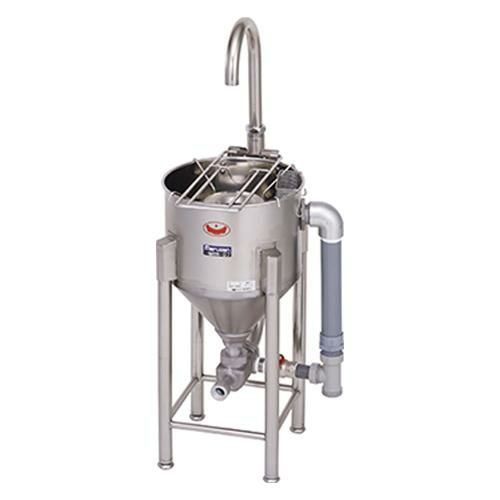 【マルゼン】ドラフト式水圧洗米機 MRW-D7 幅400×奥行435×高さ（全高）660(1010)mm