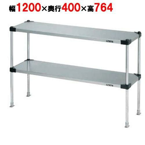 【2月末までのお届け分限定価格】【マルゼン】上棚(可変・ソリッドシェルフ棚仕様) SPT40-12M 幅1200×奥行400×高さ764mm
