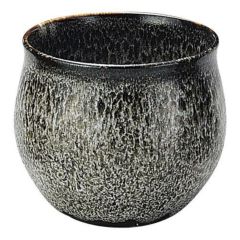 コップ 【白柚子天目 くびれカップ】 高さ78mm×直径:85【グループB】【プロ用】