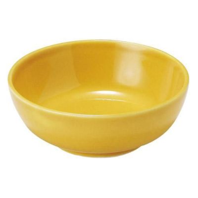 とんすい 【黄釉 小玉割】 高さ36mm×直径:95【グループB】【プロ用】