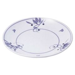 丸皿 【古染草花 7.0丸皿】 高さ35mm×直径:219【グループB】【プロ用】