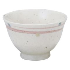 千茶 【新粉引赤渦 反煎茶】 高さ60mm×直径:91【グループB】【プロ用】