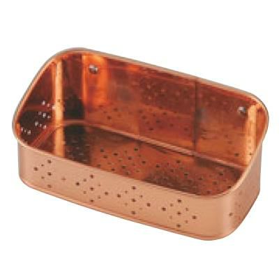 銅 洗剤タワシ入れ １８ｃｍ