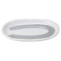 盛皿 【サビ巻 6.5小判皿】 幅195mm×奥行127mm×高さ22mm【グループB】【プロ用】