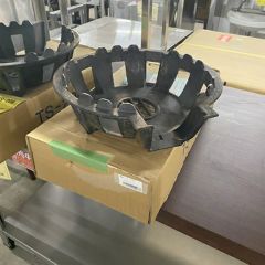 TS-501PS 【タチバナ】鋳物コンロ 一重小 種火付 五徳セット 全長370