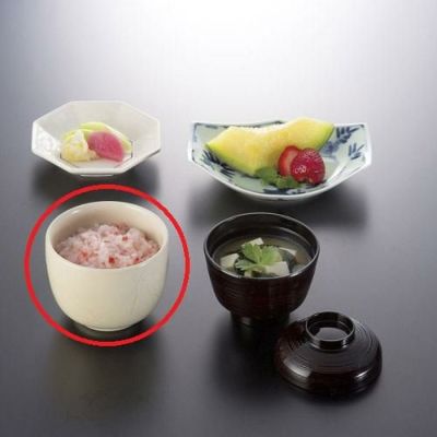 飯器 【米色松葉彫 飯器】 高さ78mm×直径:100【グループB】【プロ用】