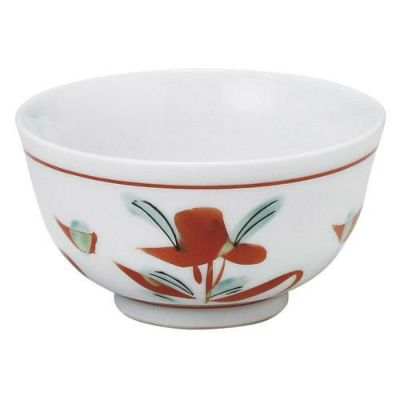 千茶 【吉兆赤絵 反千茶】 高さ50mm×直径:94【グループB】【プロ用】