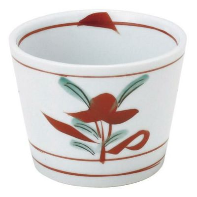 そば千代口 【吉兆赤絵 そば千代口】 高さ63mm×直径:81【グループB】【プロ用】