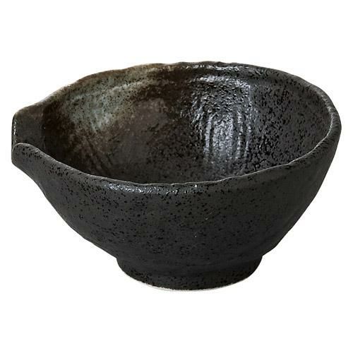 小鉢 【白吹天目 片口小付】 高さ43mm×(手付・はみ出し部分含む)サイズ:92・直径:89【グループB】【プロ用】