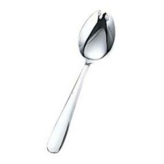 給食スプーン 無地 18-0 KK 穴無 【業務用食器】【同梱グループA】