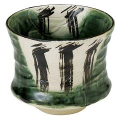 碗 【織部 杵型ゆとり碗】 高さ84mm×直径:100【グループB】【プロ用】