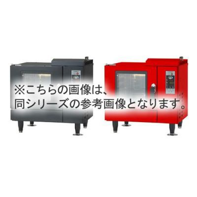 電気スチームコンベクションオーブン ホテルパン5枚仕様 CSI3A-E5 (ブラック/レッド) コメットカトウ