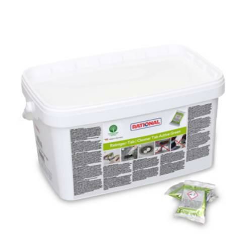 ラショナル iCombiスチームモデル スチームコンベクション専用 固形洗剤 アクティブグリーン 150個入り 56.01.537