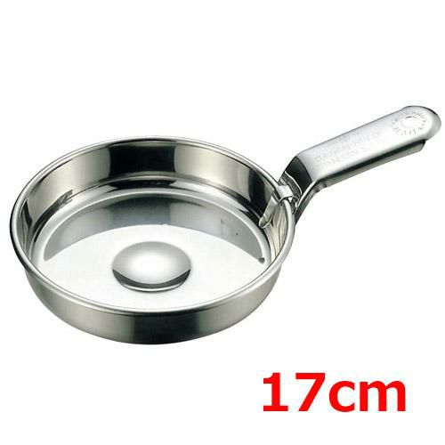 【MA 18-0 すきやき鍋 ハンドル付 17cm】