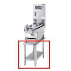 【マルゼン】 圧力式電気自動餃子焼器 専用架台 MAZE-PR4T 幅300×奥行750×高さ500mm