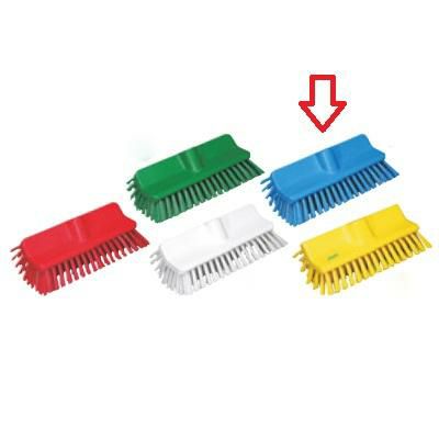 ヴァイカン アングルデッキブラシ ハードタイプ ７０４７ ブルー