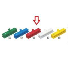 ブラシ 【ヴァイカン デッキブラシ ハードタイプ 7060 レッド】 / W300×70 /【グループA】