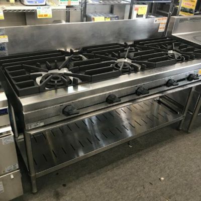 業界最長1年保証】【中古】ガステーブル 5口 タニコー TSGT-1532 幅