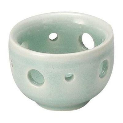 小鉢 【マシュー青磁 透かし珍味】 高さ39mm×直径:55【グループB】【プロ用】