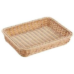 抗菌樹脂 角バスケット 42型 ナチュラル