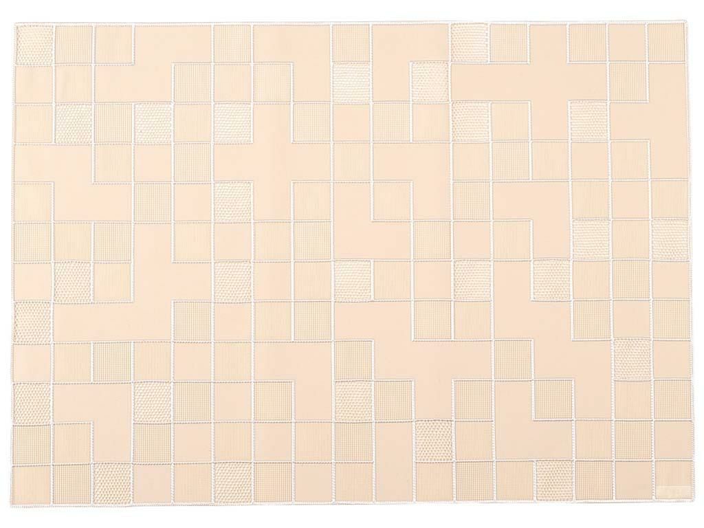 ランチョンマット 【プレイスマット「寄木」ベージュ YO-004】 YO-004/【グループA】