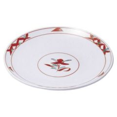 丸皿 【吉兆赤絵 7.0丸皿】 高さ35mm×直径:219【グループB】【プロ用】