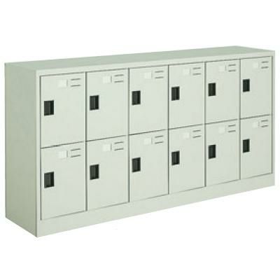 スクールロッカー（シューズボックス）ＳＬＫ－ＨＹ１２ＫＦ１ １２人用（６列２段）