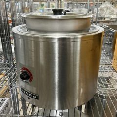 中古】電気びつエバーホット スープウォーマー16L 熱研 NL-16 幅415