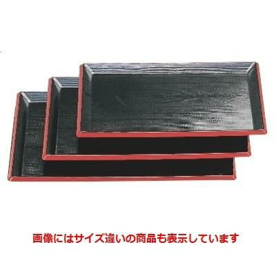2-61-13  利休盆　黒天朱　尺3  【まとめ買い商品】