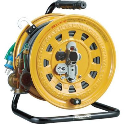 ハタヤ 逆配電型コードリール マルチテモートリール単相100Vアース付47＋6m/TGM150K
