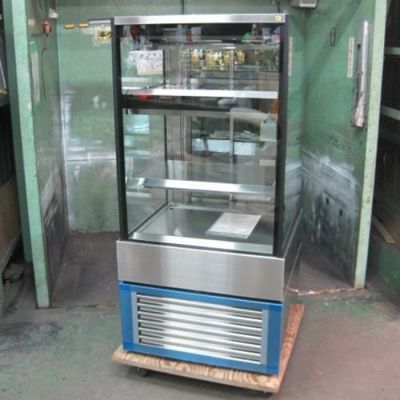 中古】冷蔵ショーケース 大和冷機 CO-03SHOT-DB 幅670×奥行640×高さ